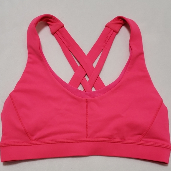 Salmon lululemon bra - Picture 2 of 6